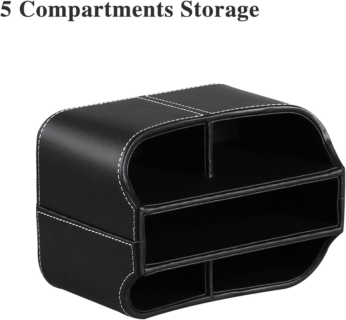 360° Rotatable Remote Control Holder,Tv Remote Caddy for Nightstand Table