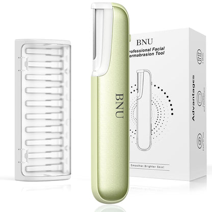 Dermaplane Razor for Women Face Razor Facial Hair Removal Green